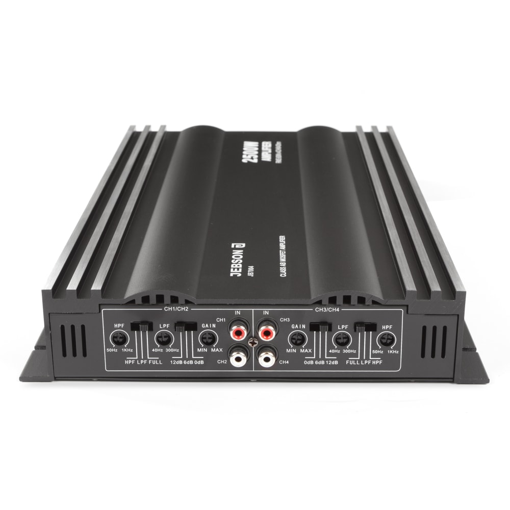 Jebson 2500W 4-Channel Car Amplifier