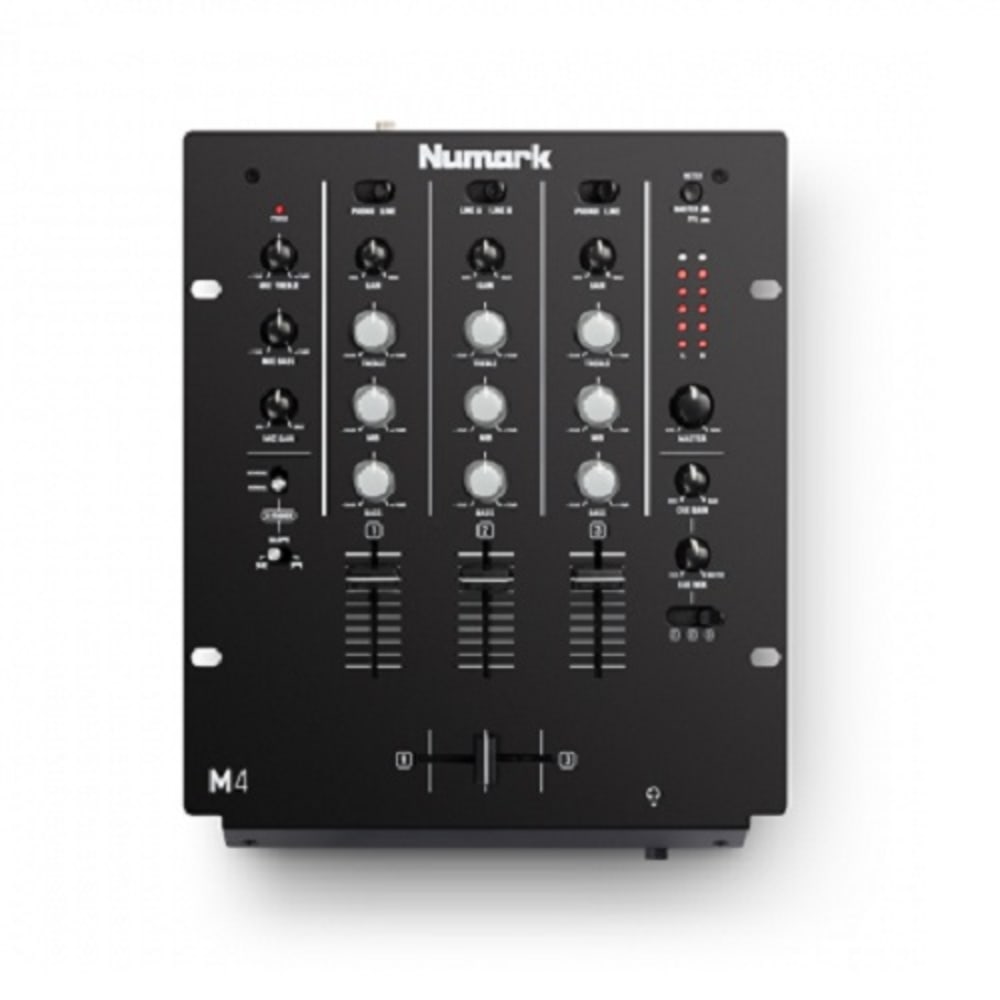 NUMARK 3CH DJ MIXER TABLE (M4)