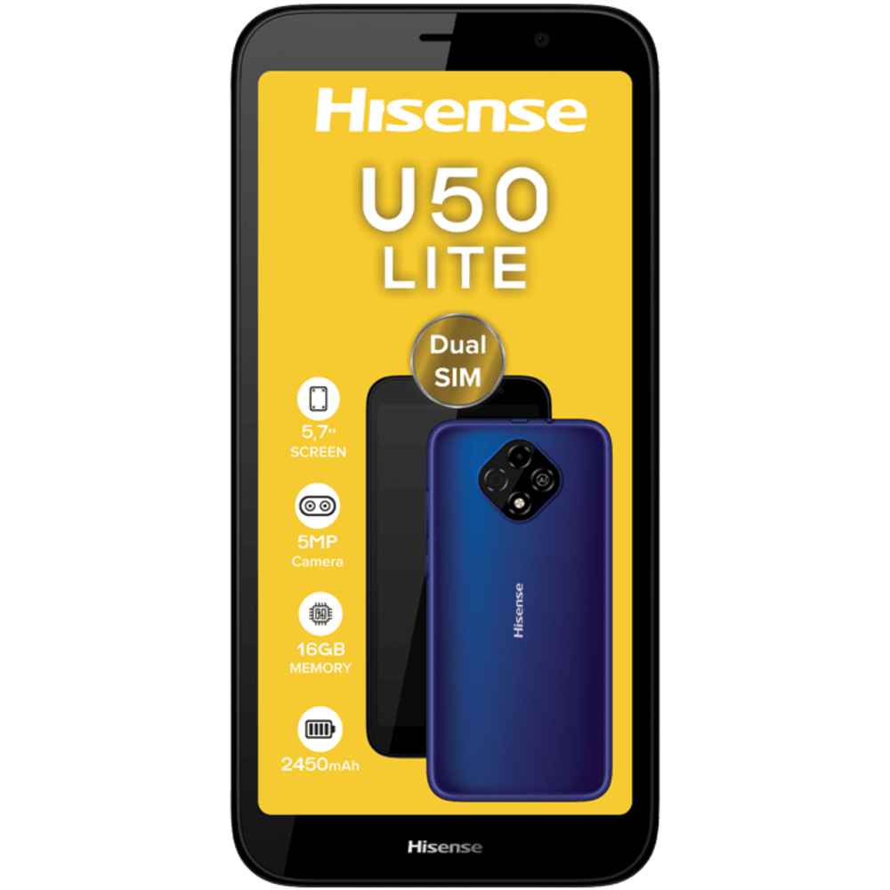 PreOwned Hisense U50 Lite (16gb) Shop Now
