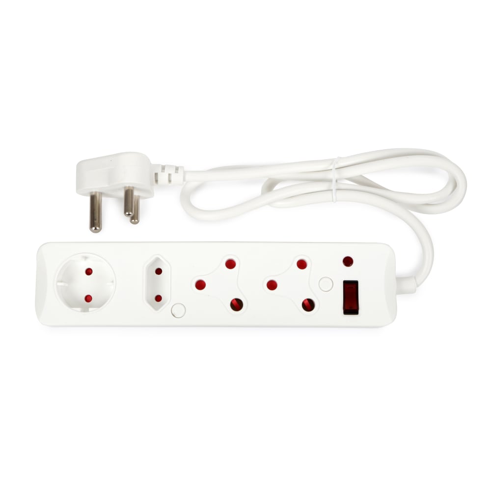 Dixon 4-socket Multiplug with child protection