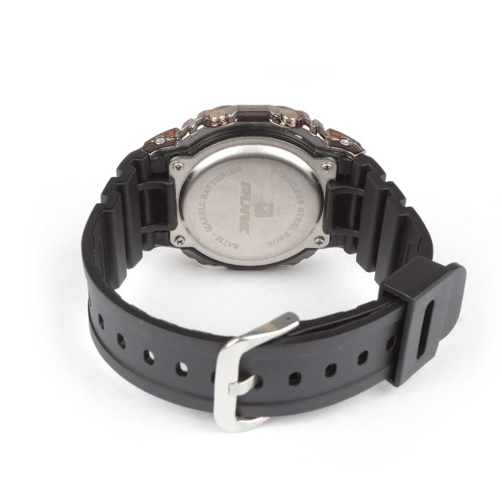 Pure Digital Sports Watch- Metallic bezel