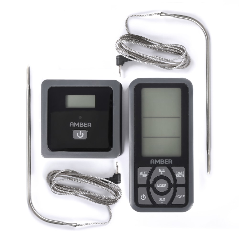 Amber Digital Dual Probe Meat Thermometer