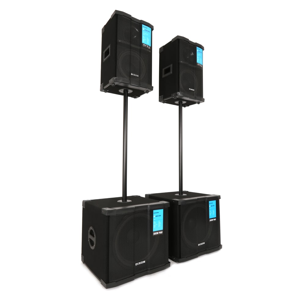 Dixon Bass Bin and Satellite Speaker System