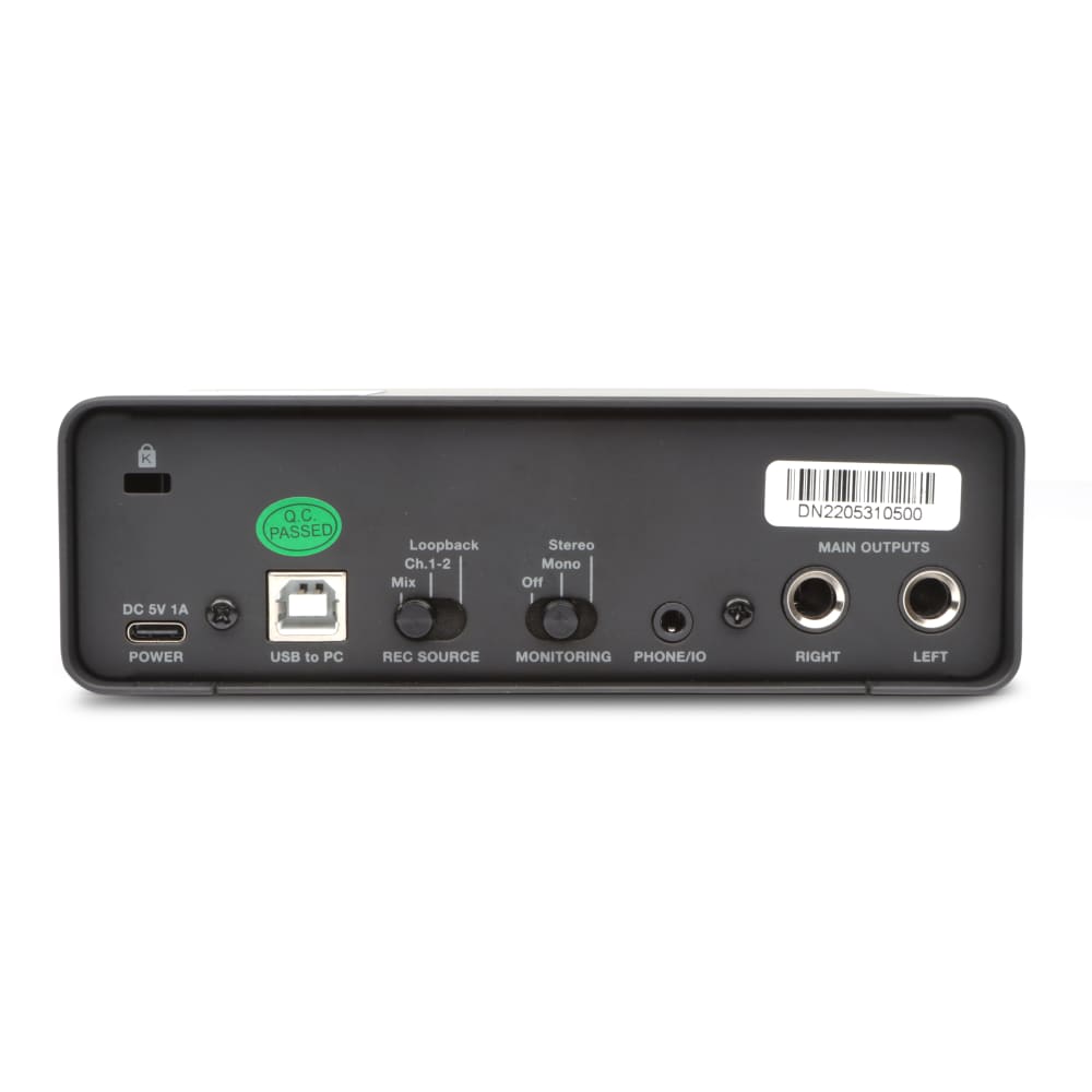 Dixon 2-Channel Usb Audio Interface | Shop Now