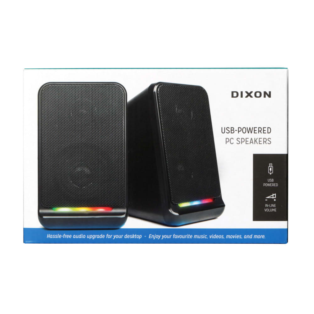 Dixon USB-powered PC Speakers