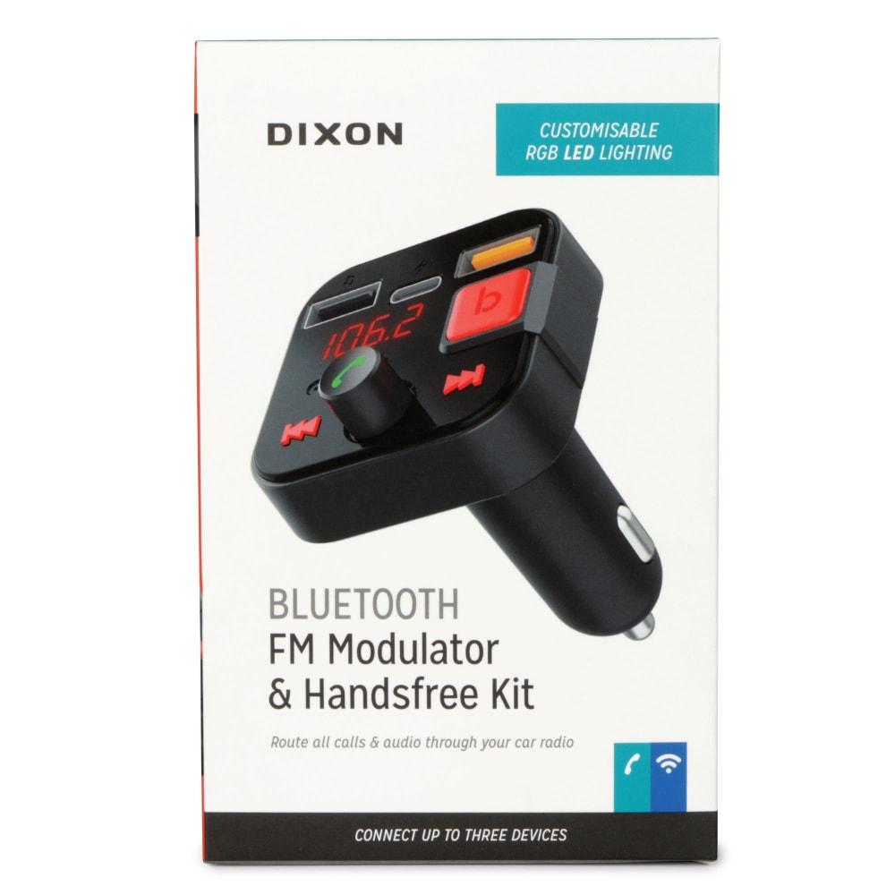 Dixon Bluetooth FM Modular & Handsfree Kit