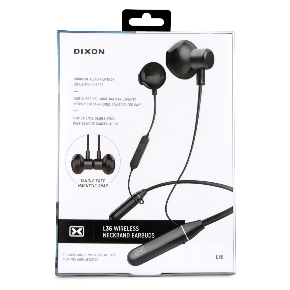Dixon Bluetooth Earbuds With Neckband Shop Now