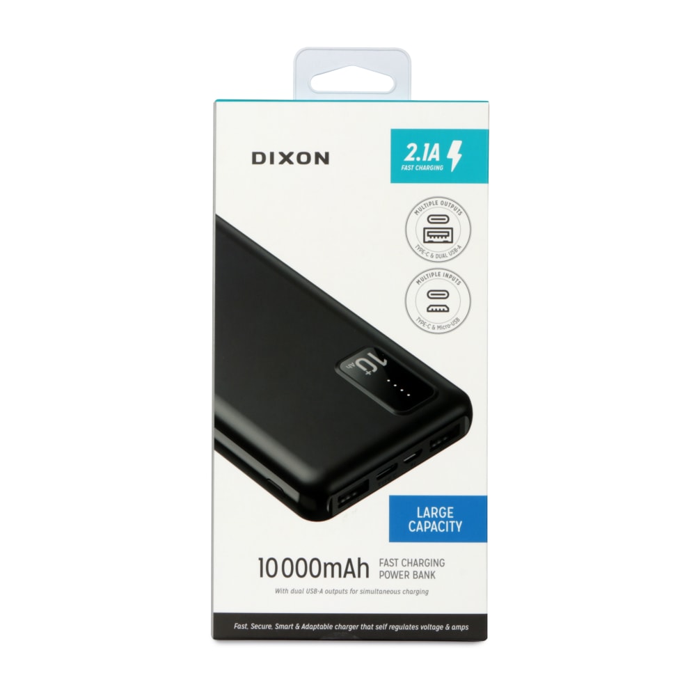 Dixon 10 000mah FastCharging Power Bank Shop Now
