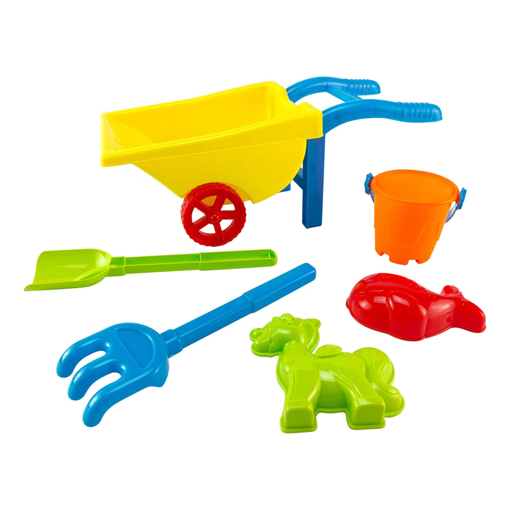 6-Piece Beach Set with Wheelbarrow