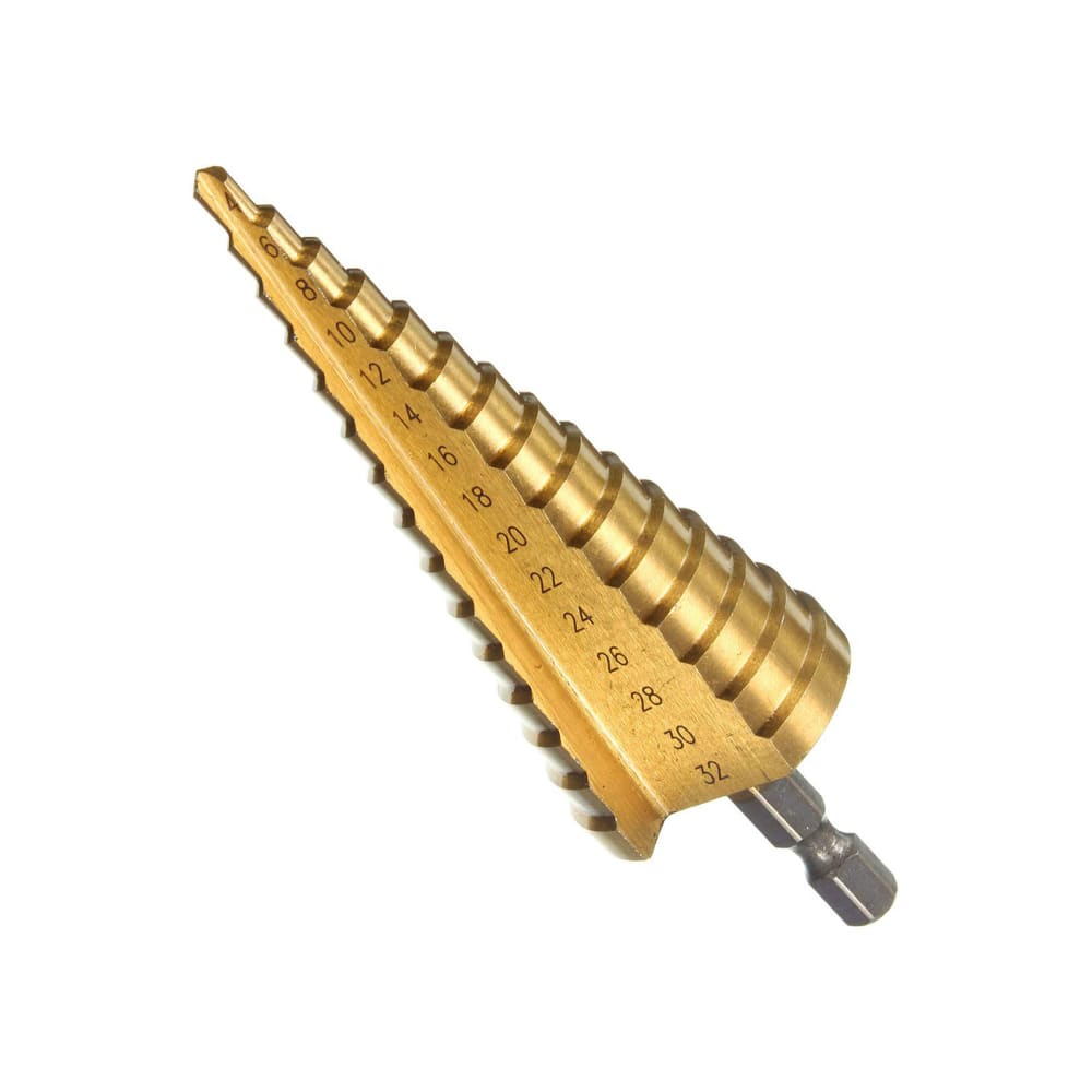 Afixs 4-32mm Straight Step Drill Bit