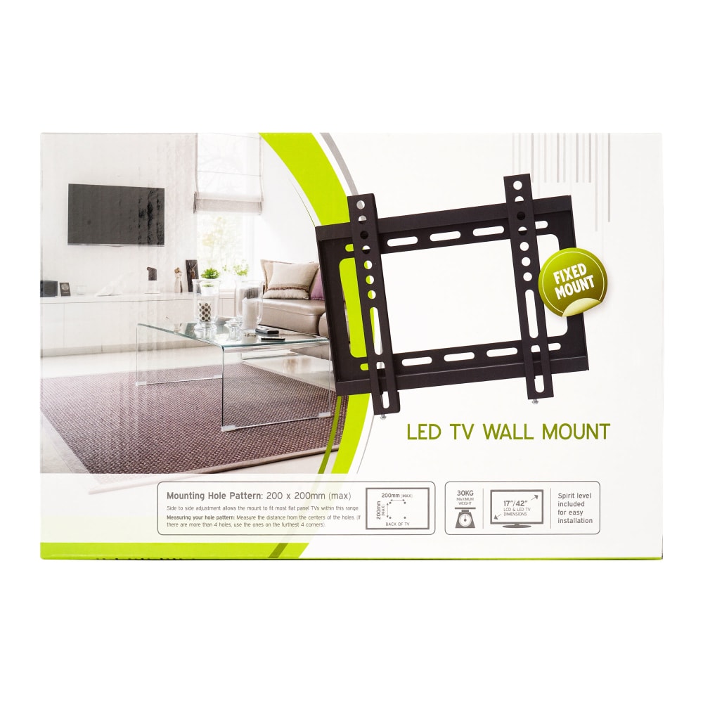 17" - 42"LCD and LED TV Fixed Wall Mount Bracket
