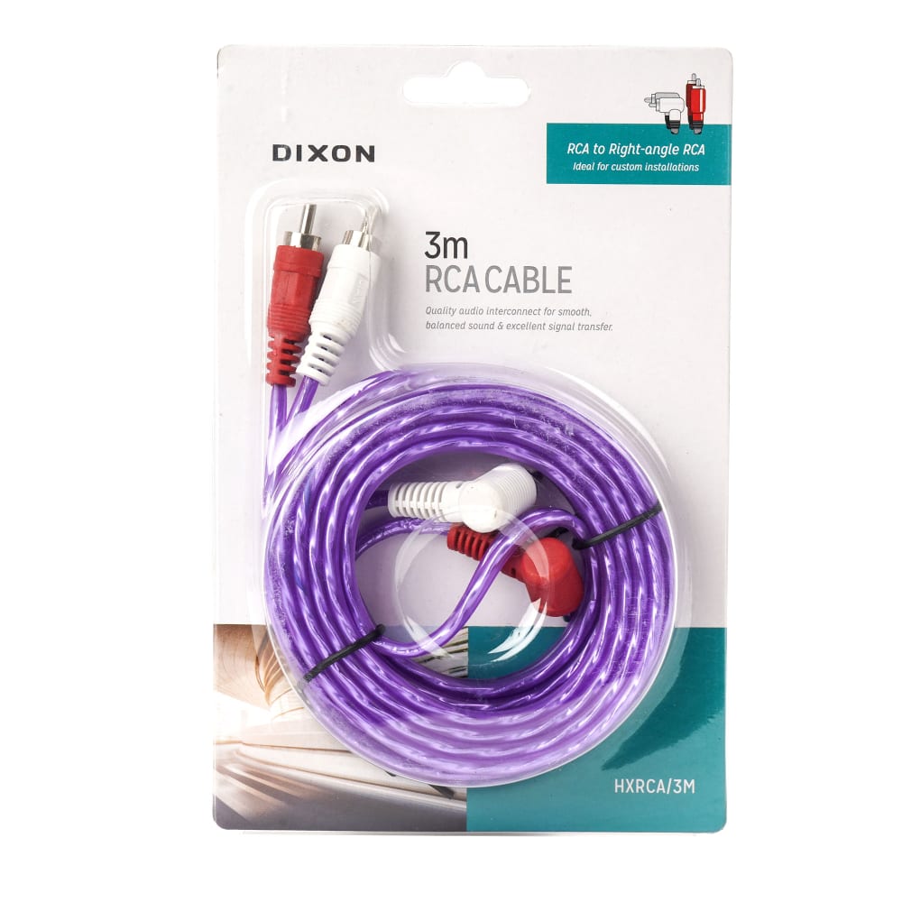 DIXON RCA to right angled RCA