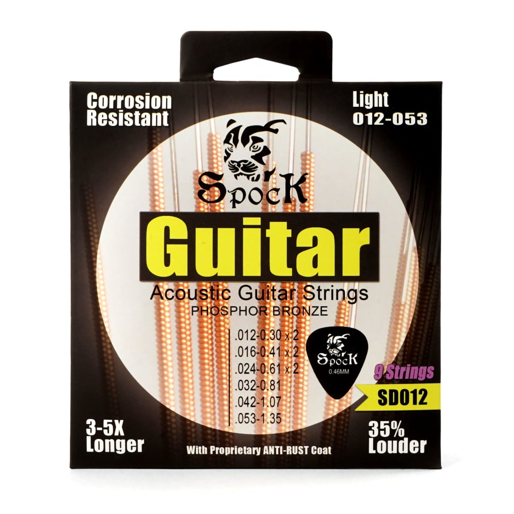 Spock Acoustic Guitar Strings