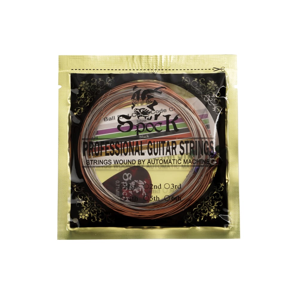 Spock Acoustic Guitar Strings
