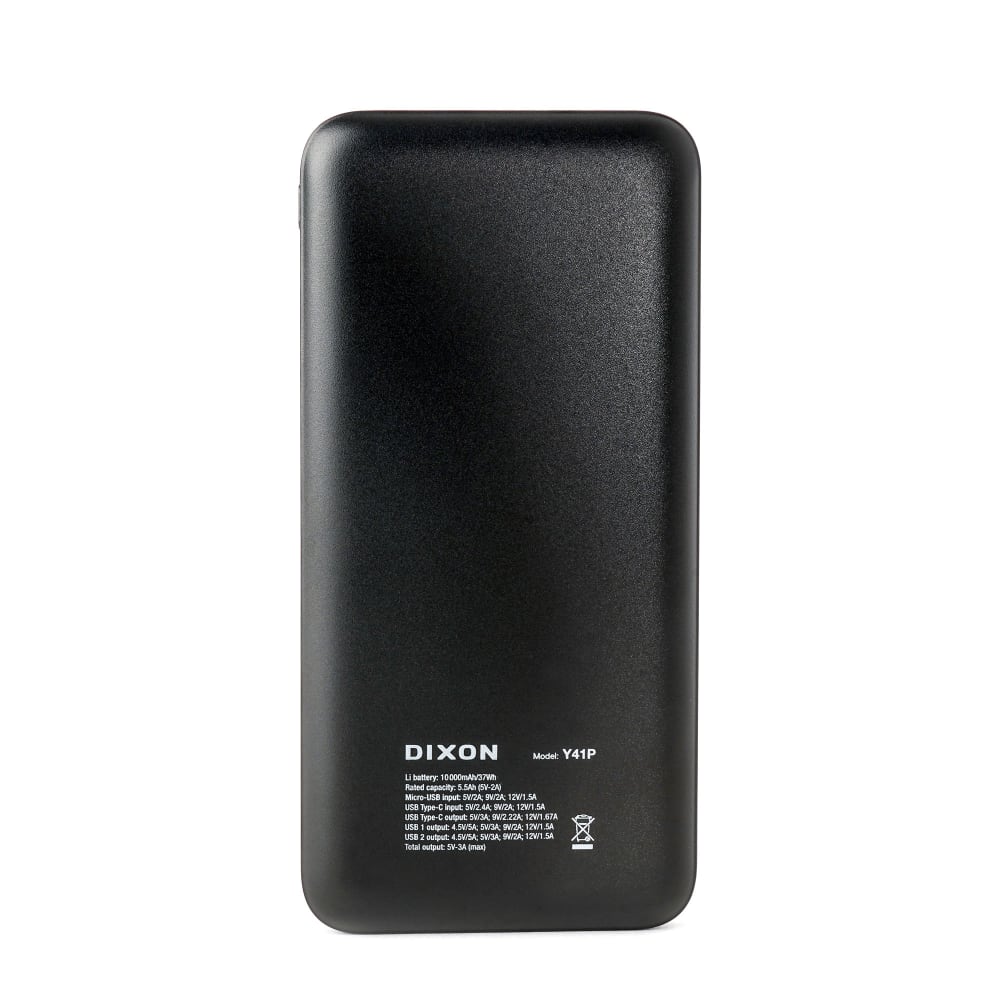 Dixon 10 000mAh Fast Charging Power Bank