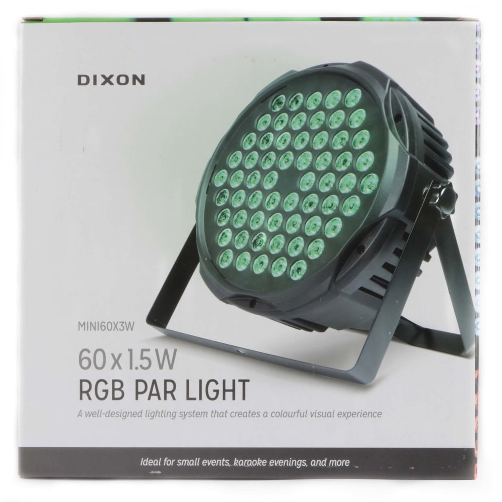 Dixon 60 x 1.5W RGB Par Light