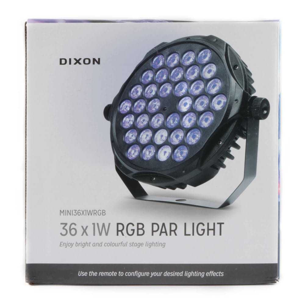 Dixon 36 x 1W RGB PAR Light