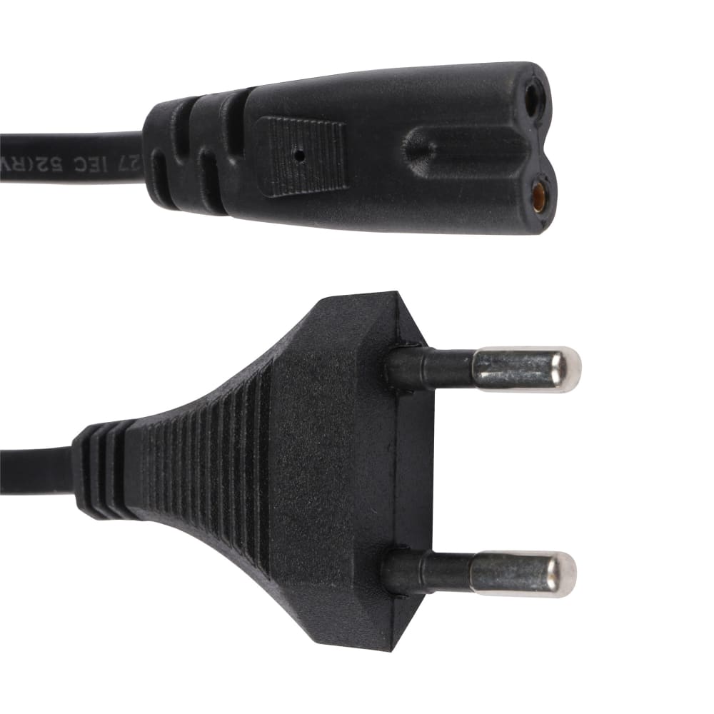 2-Pin to Figure-8 AC Power Cable