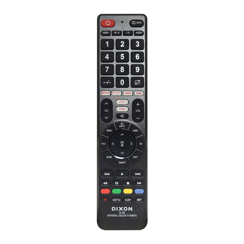 DIXON Universal LED TV Remote Netflix, Prime