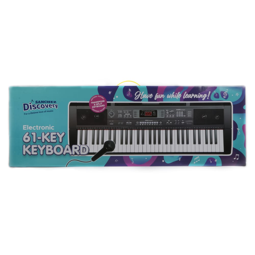 Sanchez Discovery 61-Key Electronic Keyboard