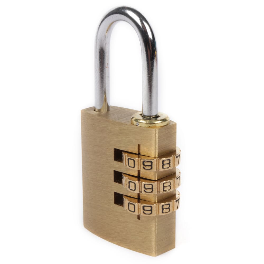 3-Digit Combination Padlock