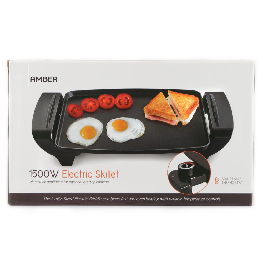 Amber 1500W Electric Skillet