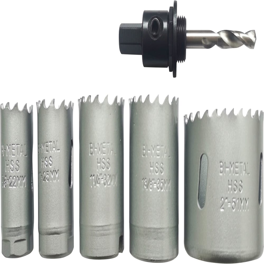 Beyer 6-Piece Bi-Metal Hole Saw Set