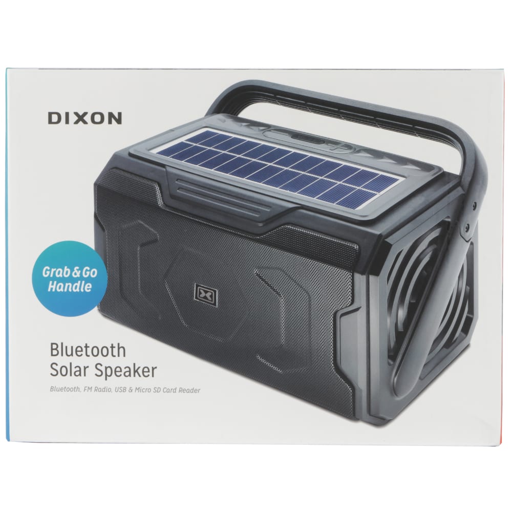 Dixon Bluetooth Solar Speaker