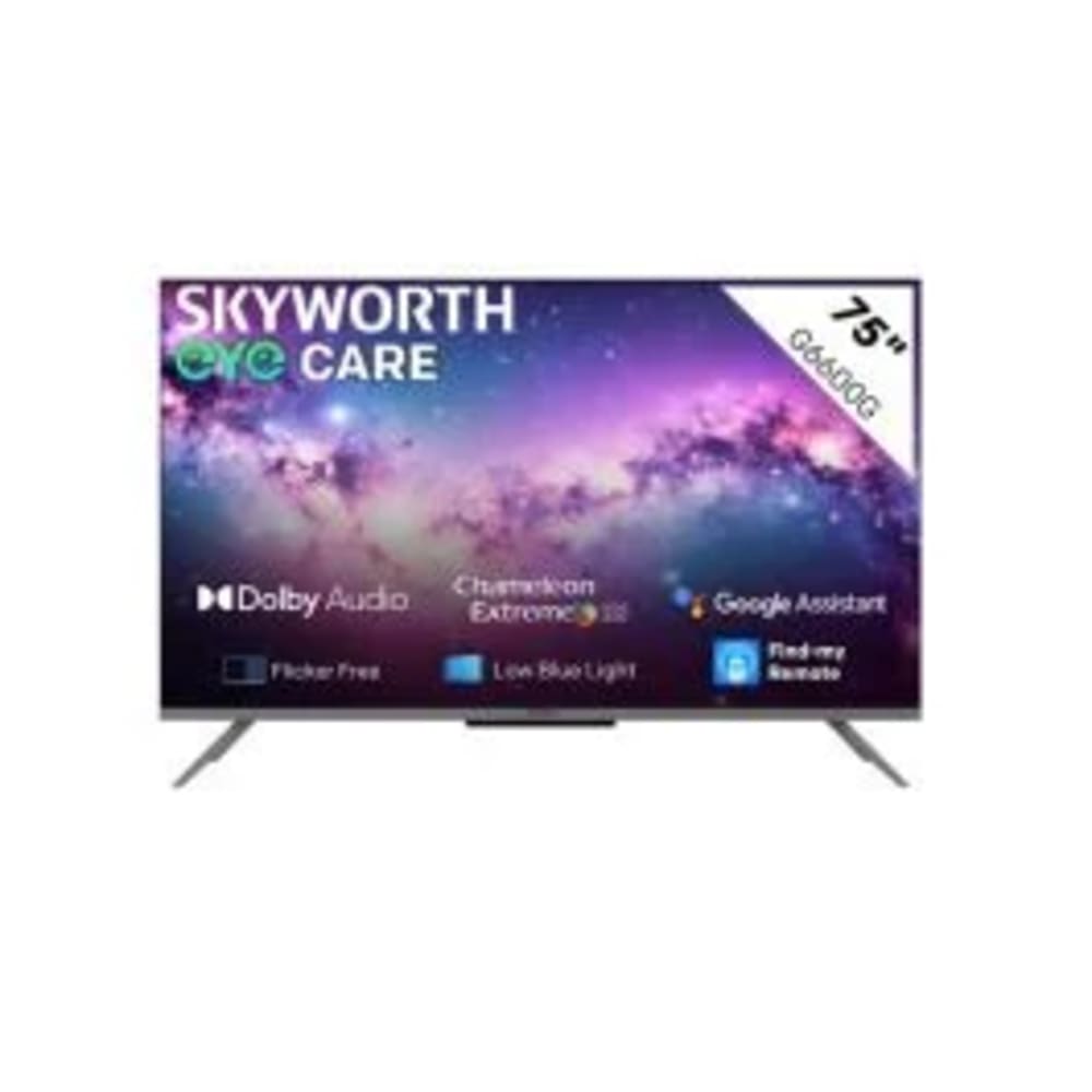 SKYWORTH 75"  UHD GOOGLE TV