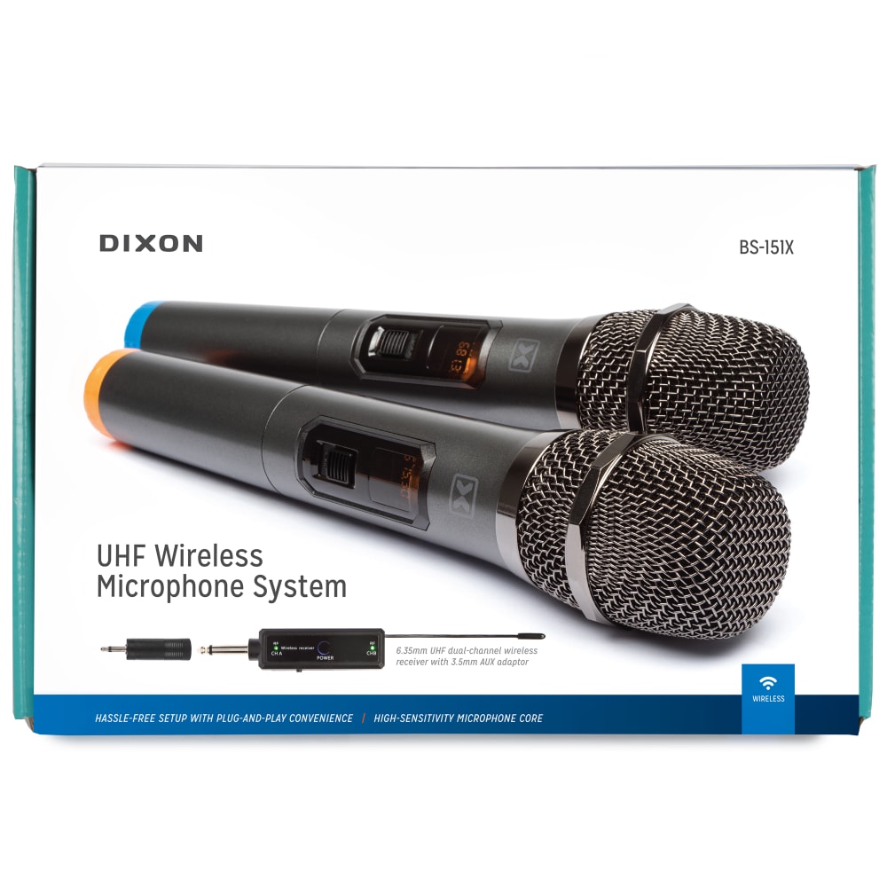 Dixon UHF Wireless Microphone System