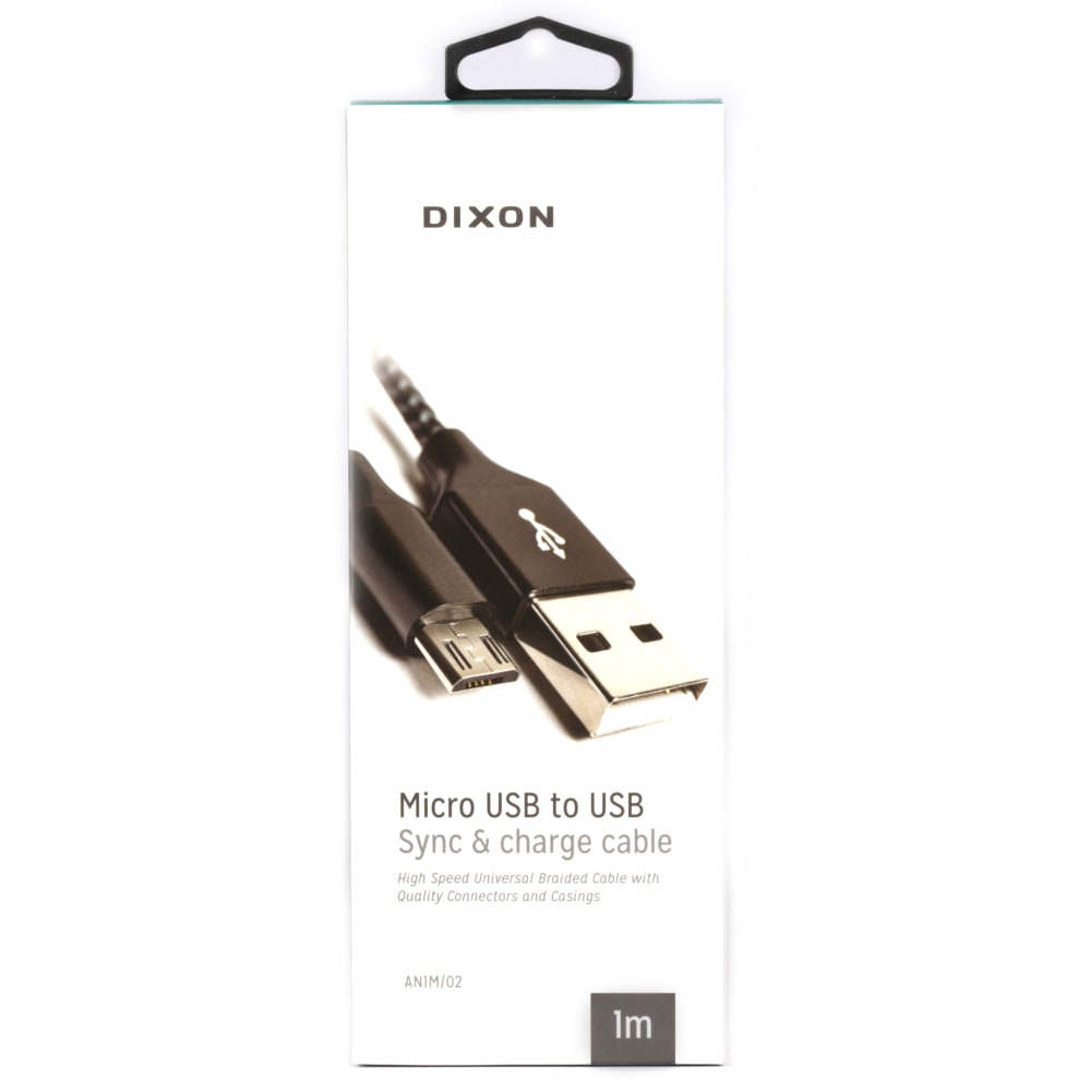 Dixon Micro USB to USB Cable