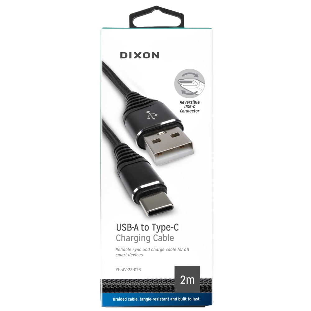 Dixon USB-A to Type-C Charging Cable