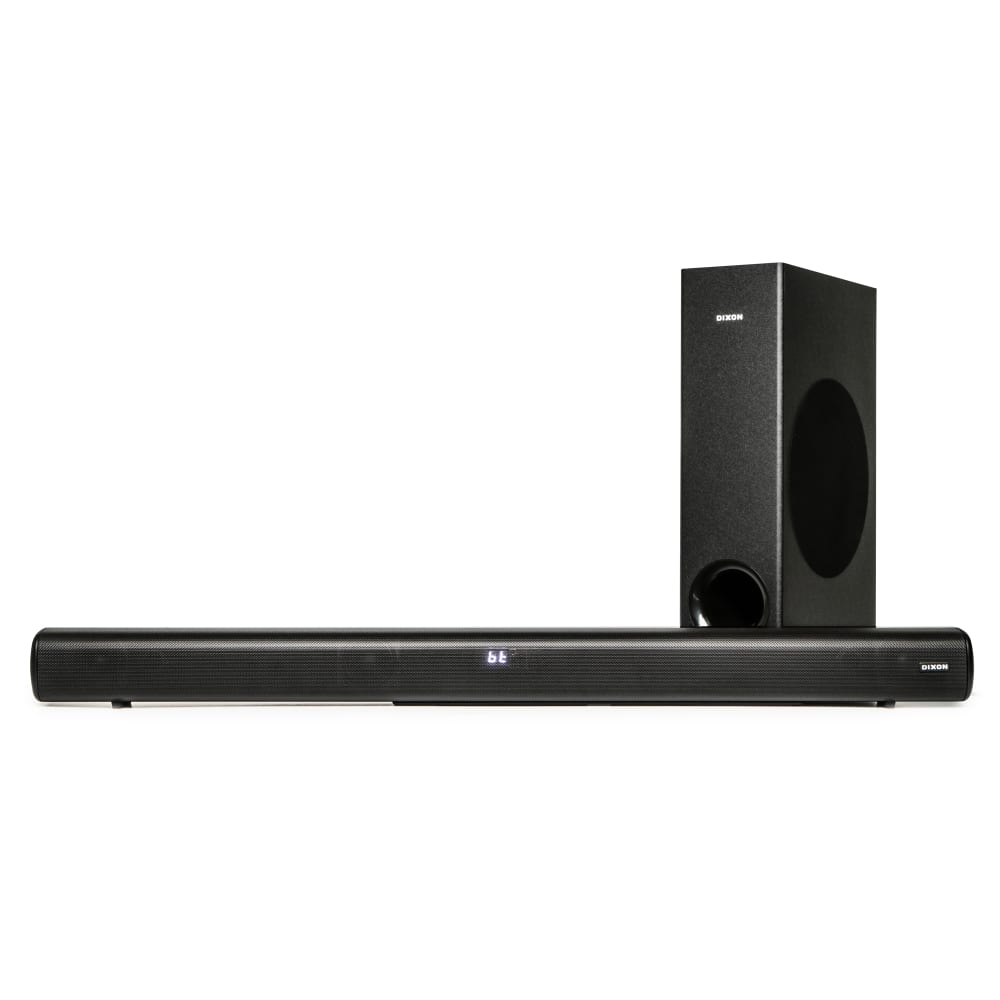 Dixon S34W 2.1-channel Soundbar with Wireless Subwoofer