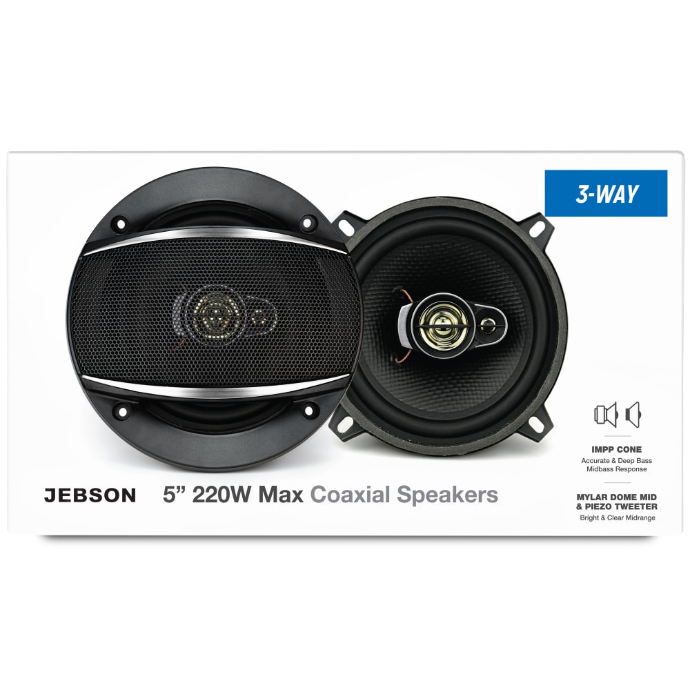 Jebson 5-inch 220W Max Coaxial Speakers
