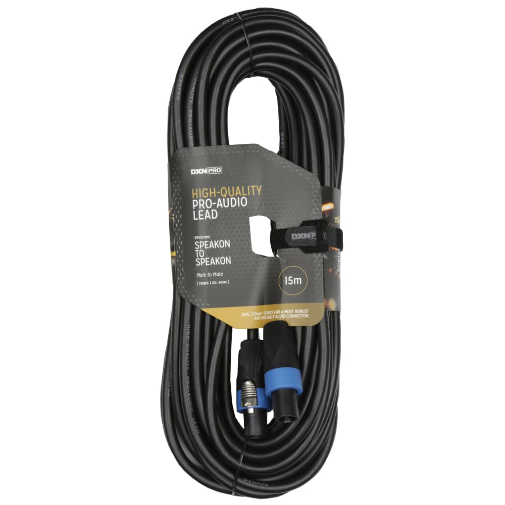 DXNPRO Speakon to Speakon High-quality Pro-Audio Lead