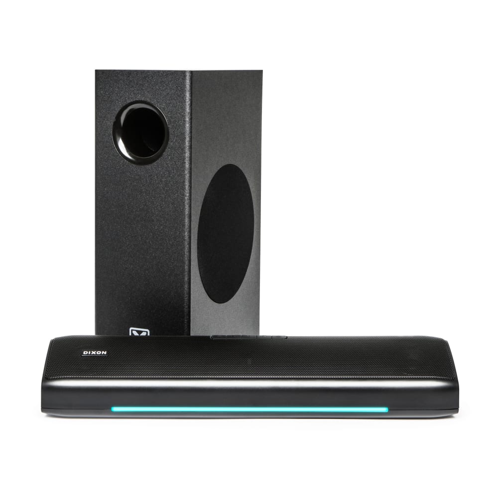 Dixon S24B 2.1-Channel Soundbar with Subwoofer