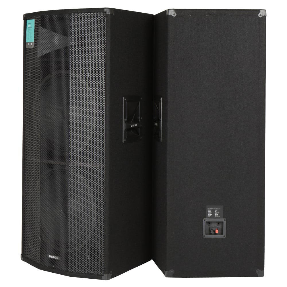 Dixon Dual 15” 800W DJ/PA Speaker System