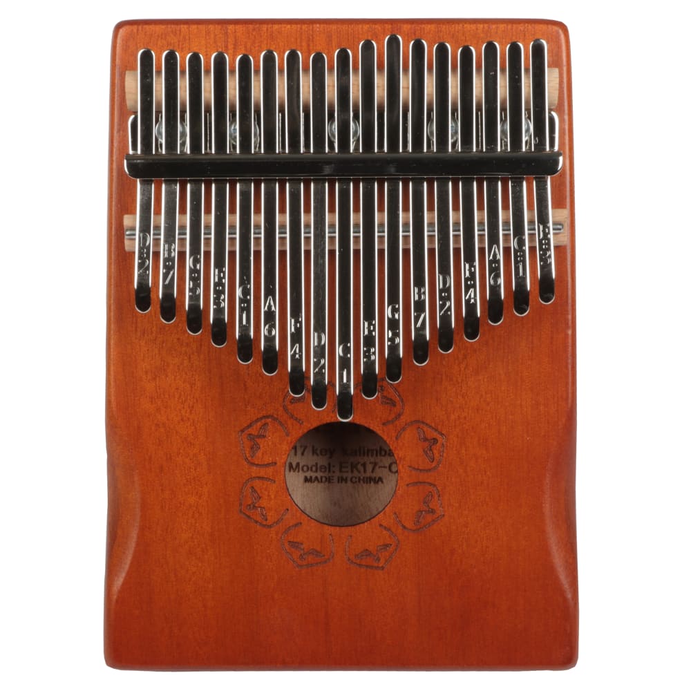 17-Key Kalimba with Tuning Hammer Description