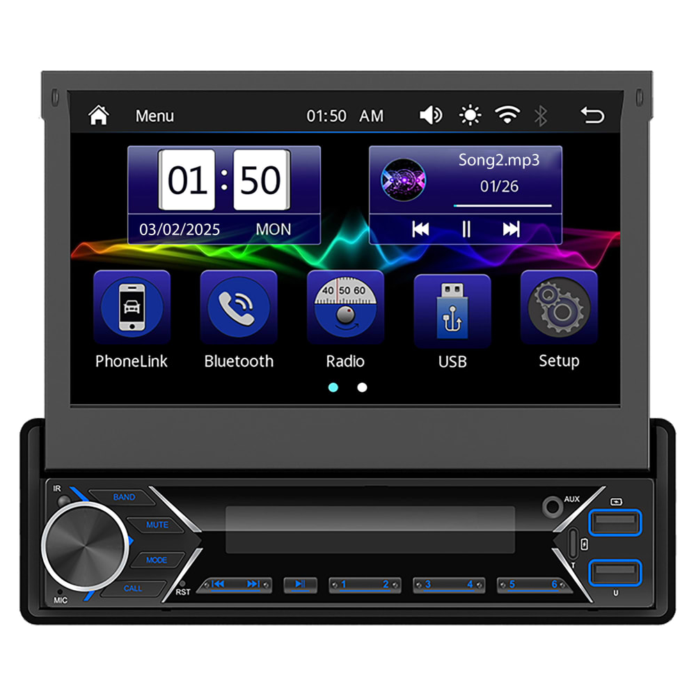 Dixon 7” Touchscreen Multimedia Player