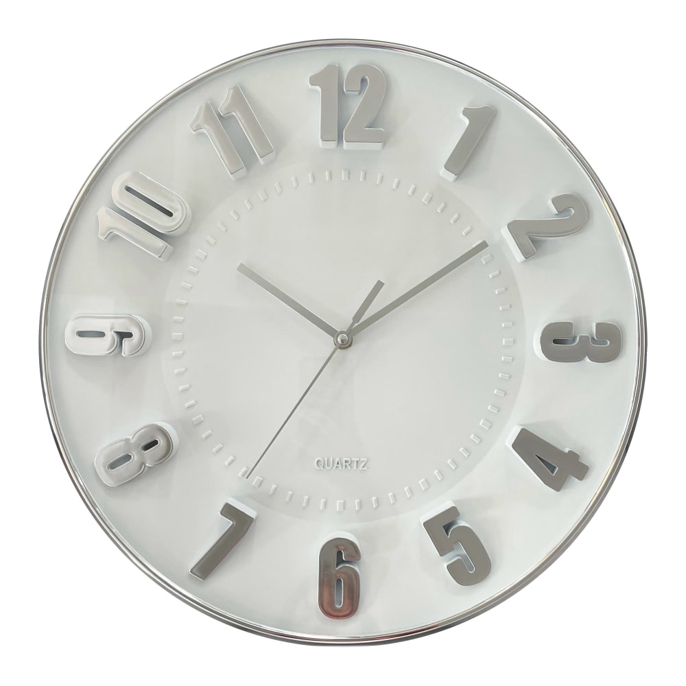 40.6cm Black Frame Wall Clock