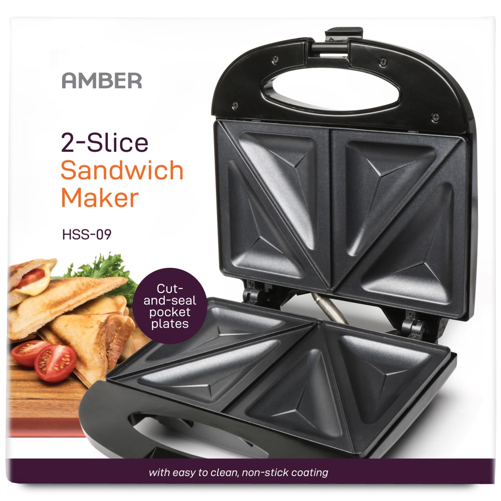 Amber 2-Slice Sandwich Maker