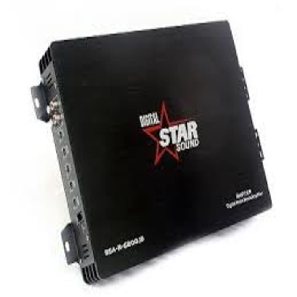 STAR_SOUND 6200W CAR AMP (SSA-R-6200.1D)