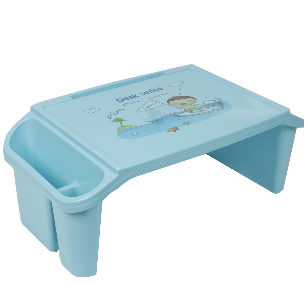 Kids Plastic Lap Desk with Side Slots