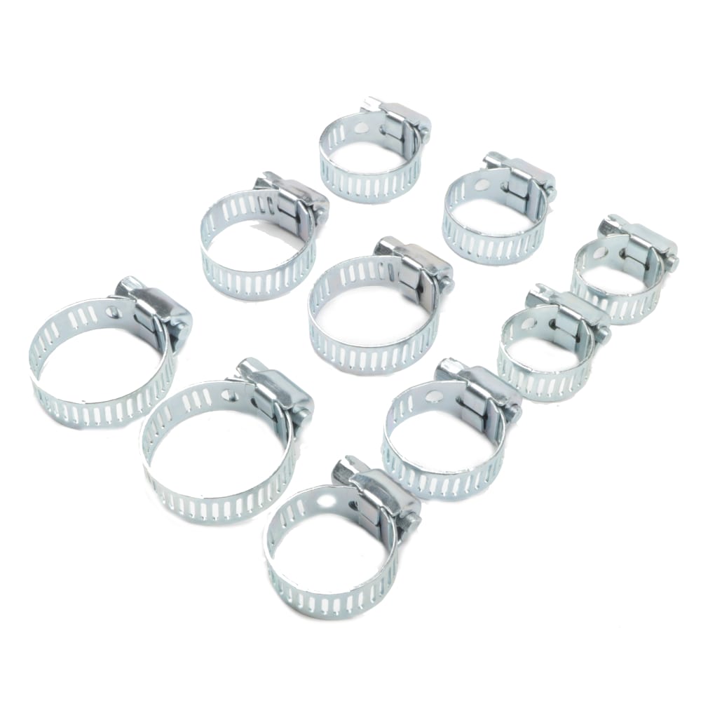 10-Piece Hose Clamp Set