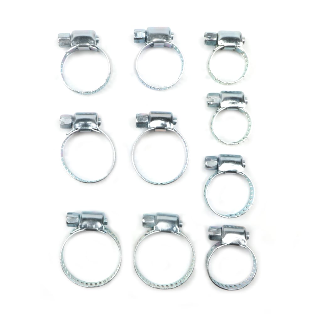 10-Piece Hose Clamp Set