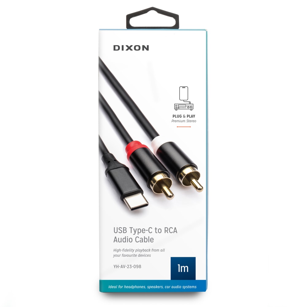 Dixon USB Type-C to RCA Audio Cable