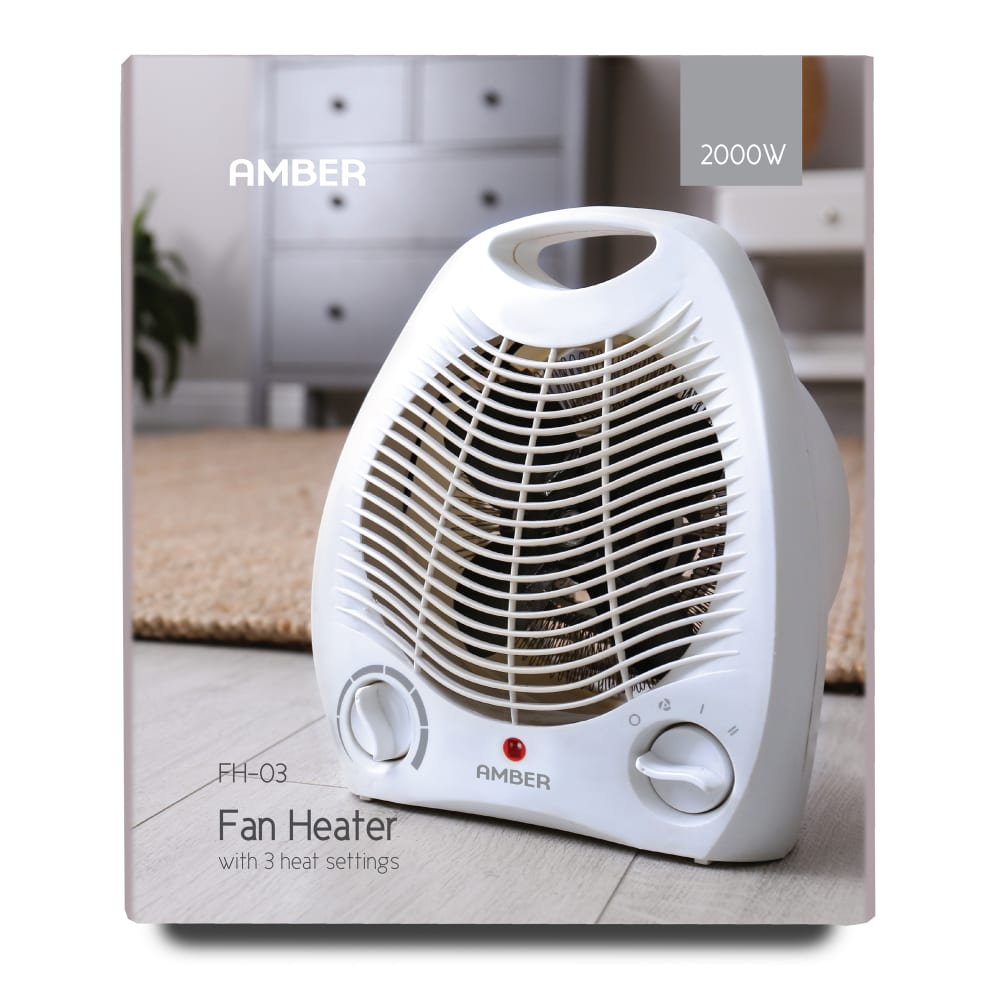 Amber Fan Heater