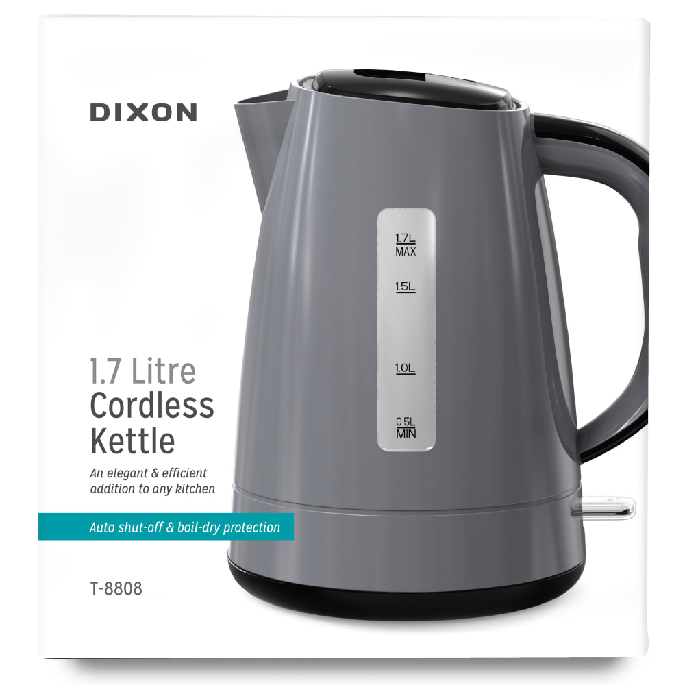 Dixon Cordless Kettle 360 degree 1.7l