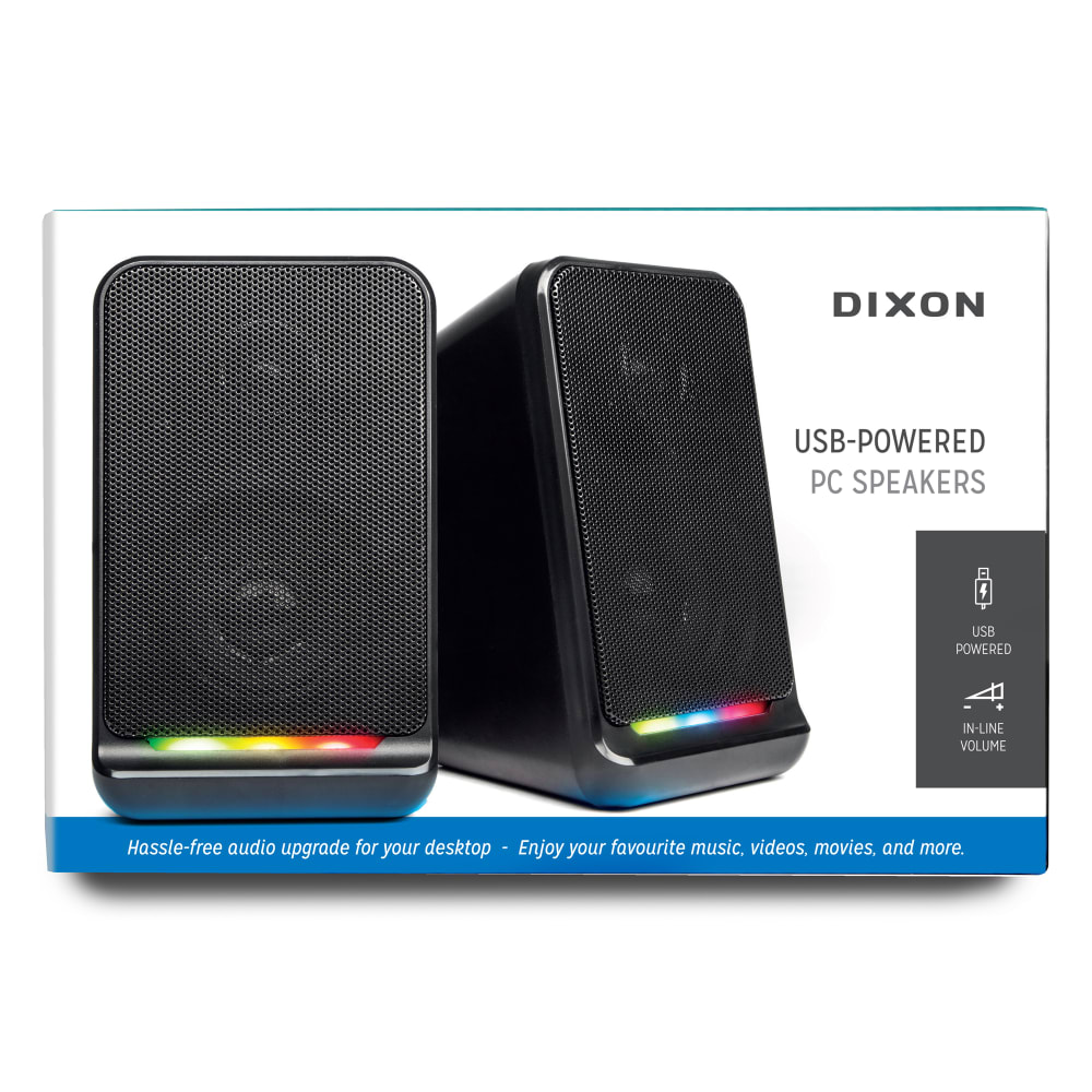 Dixon USB-powered PC Speakers