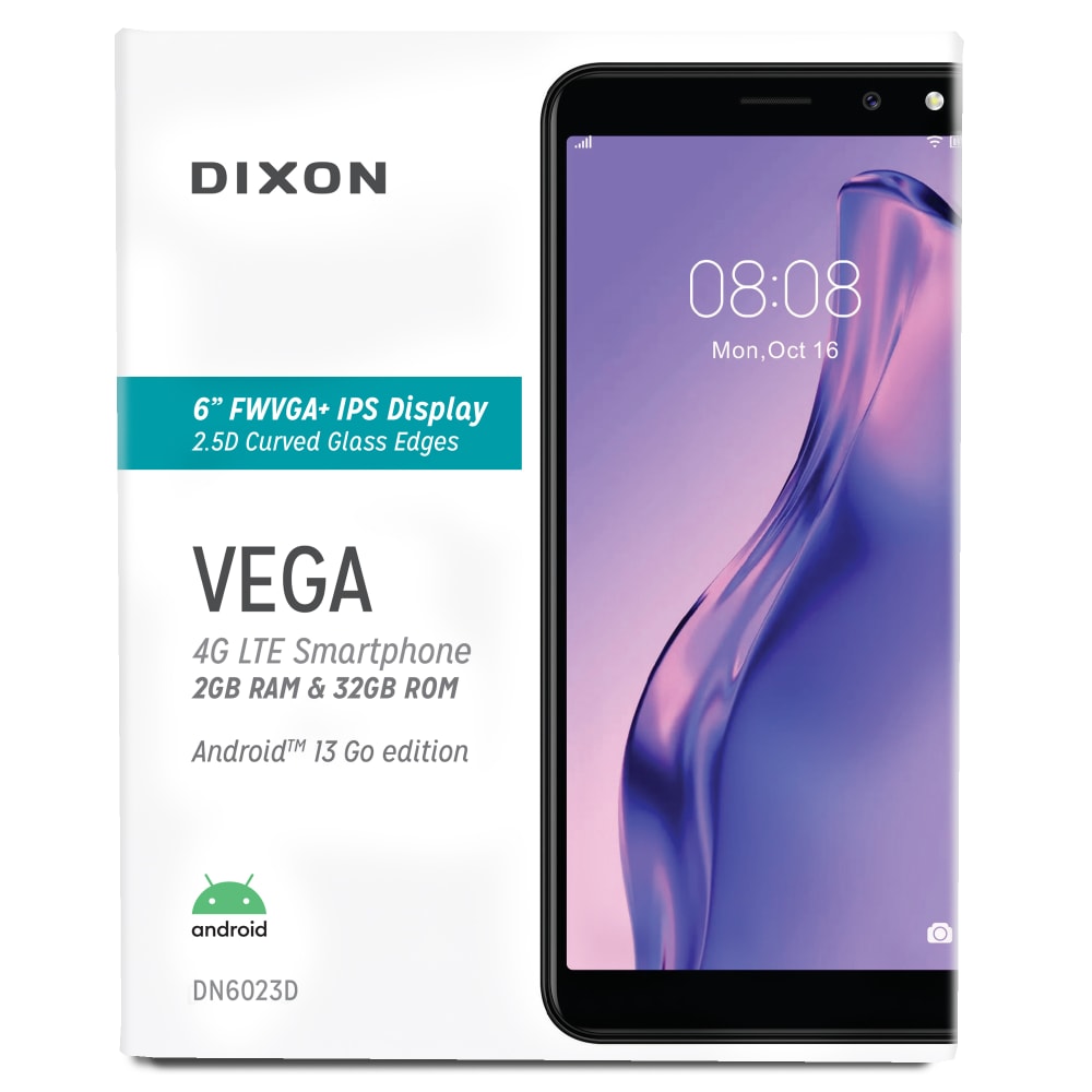 Dixon 6" Vega 4G LTE Smartphone